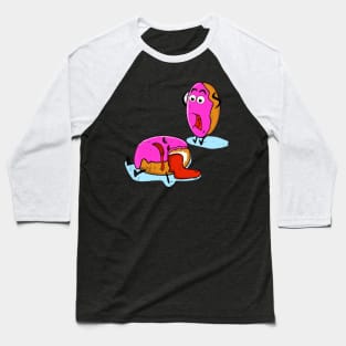 Funny Donut Baseball T-Shirt